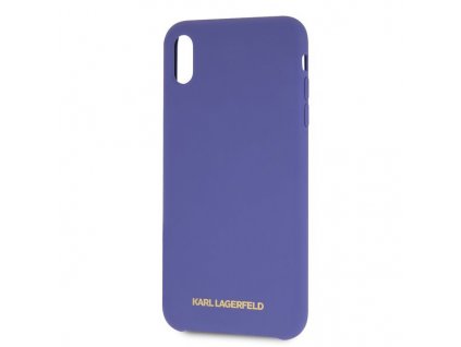 klhcpxslvog karl lagerfeld gold logo silicone case violet pro iphone x