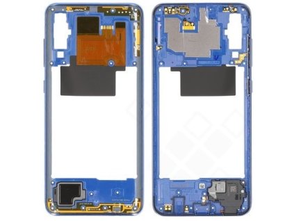 Samsung Galaxy A70 SM-A705FN - Stredový rám modrý originál