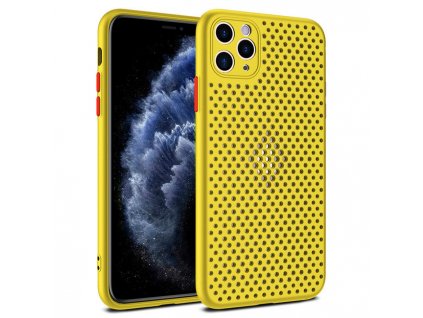 puzdro gumene apple iphone 11 pro breath case zlte 99361