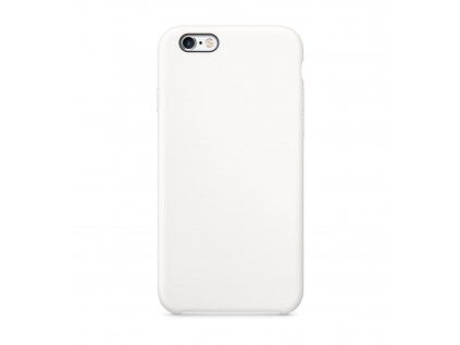 apple iphone 6s silikonove puzdro biele