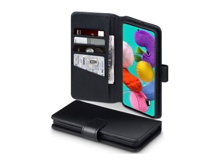 big samsung galaxy a51 leather flip wallet case cover ochranne penazenkove kozene flip puzdro 5