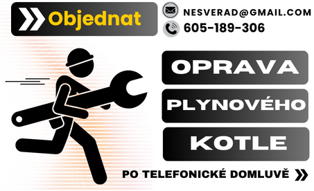 Oprava plynového kotle