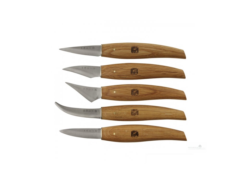 Sada řezbářských nožů Hiro - 5 ks