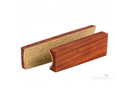 Přípravek k lepení hmatníku, palisandr - housle/viola