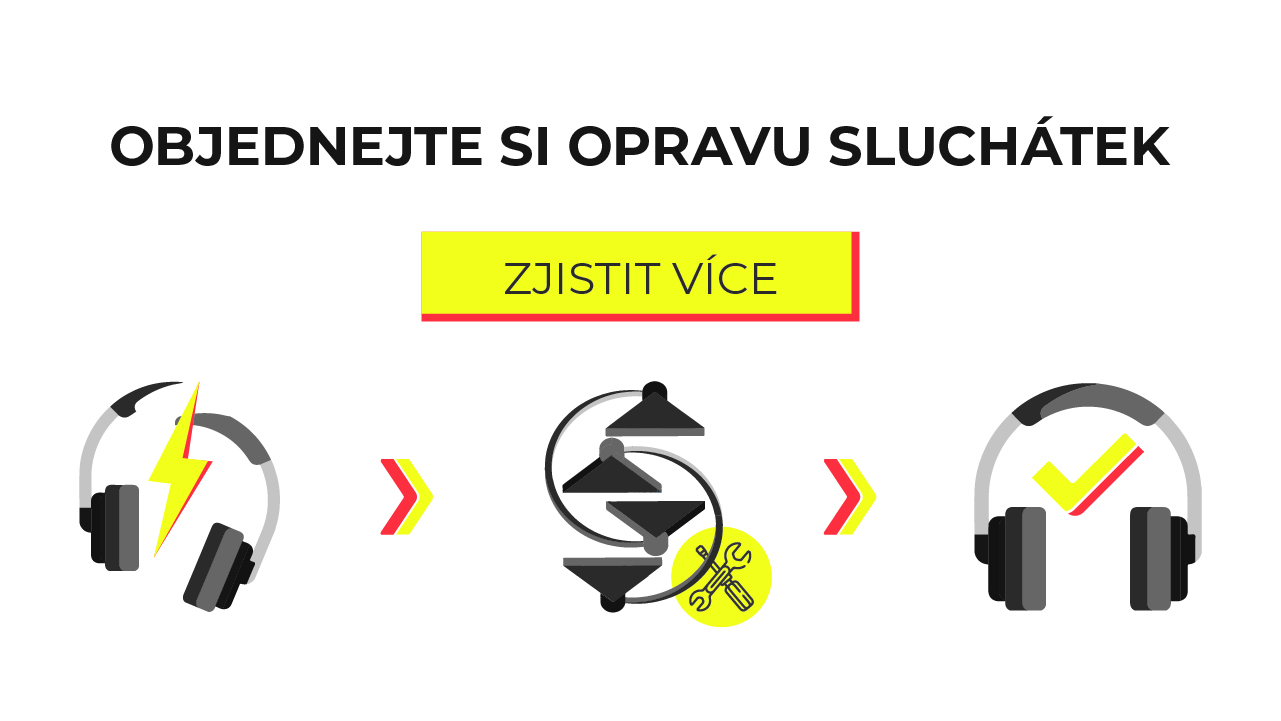 Objednat opravu sluchátek