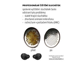 Čištění sluchátek