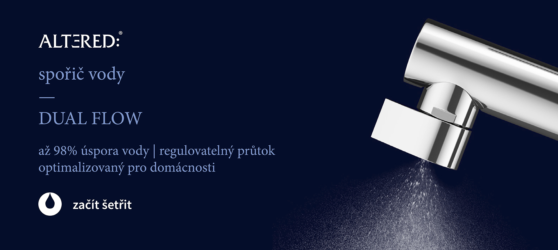 Spořič Dual Flow