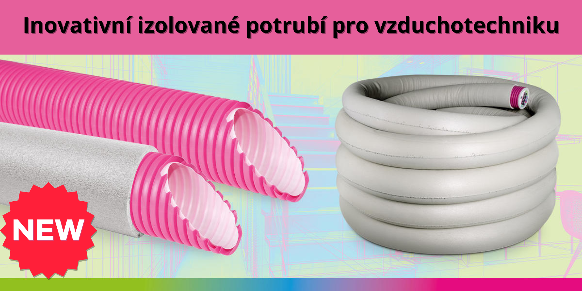 Izolované vzt potrubí