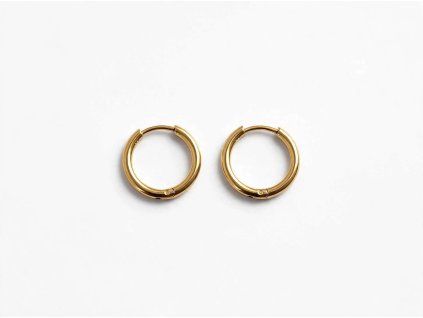 Minimalistické Hoop náušnice