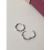 Minimalistické Hoop náušnice