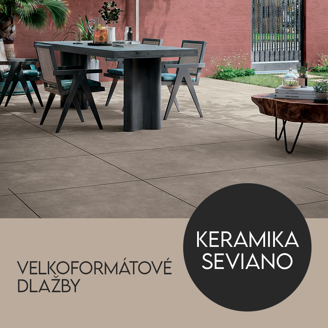 Velkoformátová dlažba - keramika Seviano