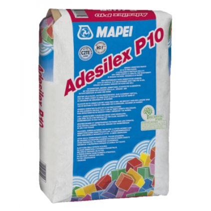 Kvalitní zářivě bílé cementové lepidlo - Adesilex P10