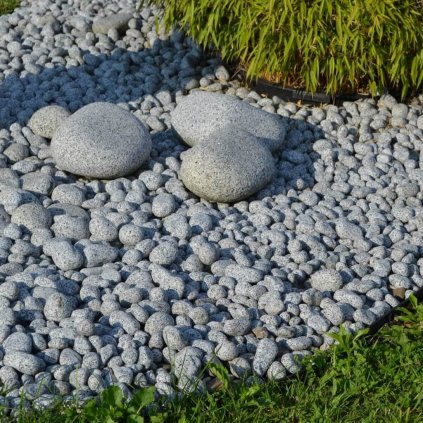 Okrasné kameny - Granit oblázky