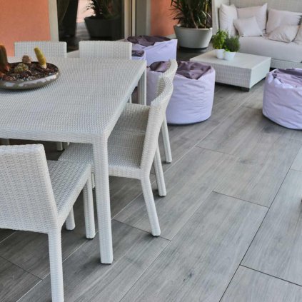 Interiérová keramická dlažba Harena Holz Grigio 1 cm