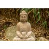 kamenná socha buddha z vápence