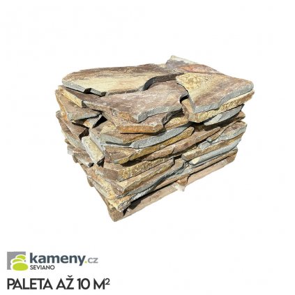 Nepravidelná kamenná dlažba veľkoformátová - Kora Flex  - paleta až 10 m2