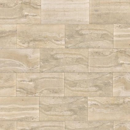 Interiérová keramická dlažba Seviano Travertino Beige 1 cm