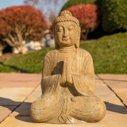 kamenná socha Budhu