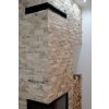 travertinový obklad béžový