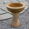 Pítko s podstavcem Teakwood