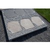 záhradné nášľapy Dark Grey