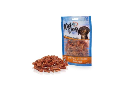 KIDDOG kachní prsa kousky 80 g