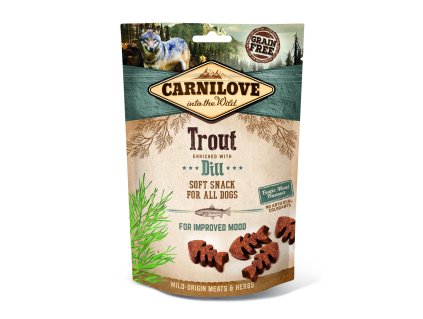 Carnilove Dog Semi Moist Snack Trout&Dill 200g