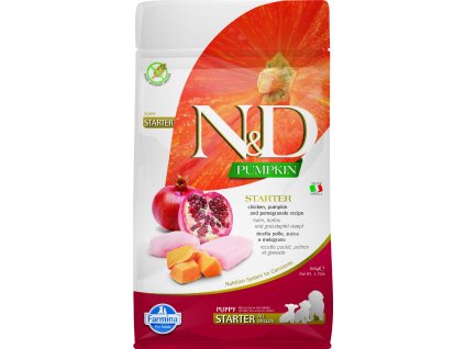 N&D Pumpkin DOG Puppy Starter Chicken&Pomegranate 800g