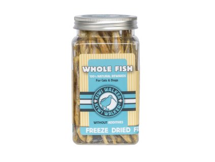 Pochoutka mrazem sušené celé rybky 70g Kiwi