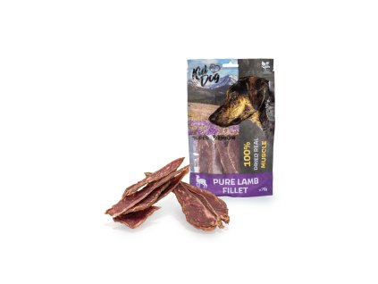 KIDDOG SUPER PREMIUM 100% jehněčí čistá svalovina bez aditiv 70 g