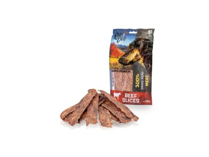 KIDDOG SUPER PREMIUM 100% hovězí maso v pásku bez aditiv 100 g