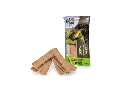 KIDDOG SUPER PREMIUM 100% králík - maso bez aditiv 100 g