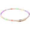 Flash USB svítící silikonový obojek, XS-XL: 70 cm / 10 mm, multicolor