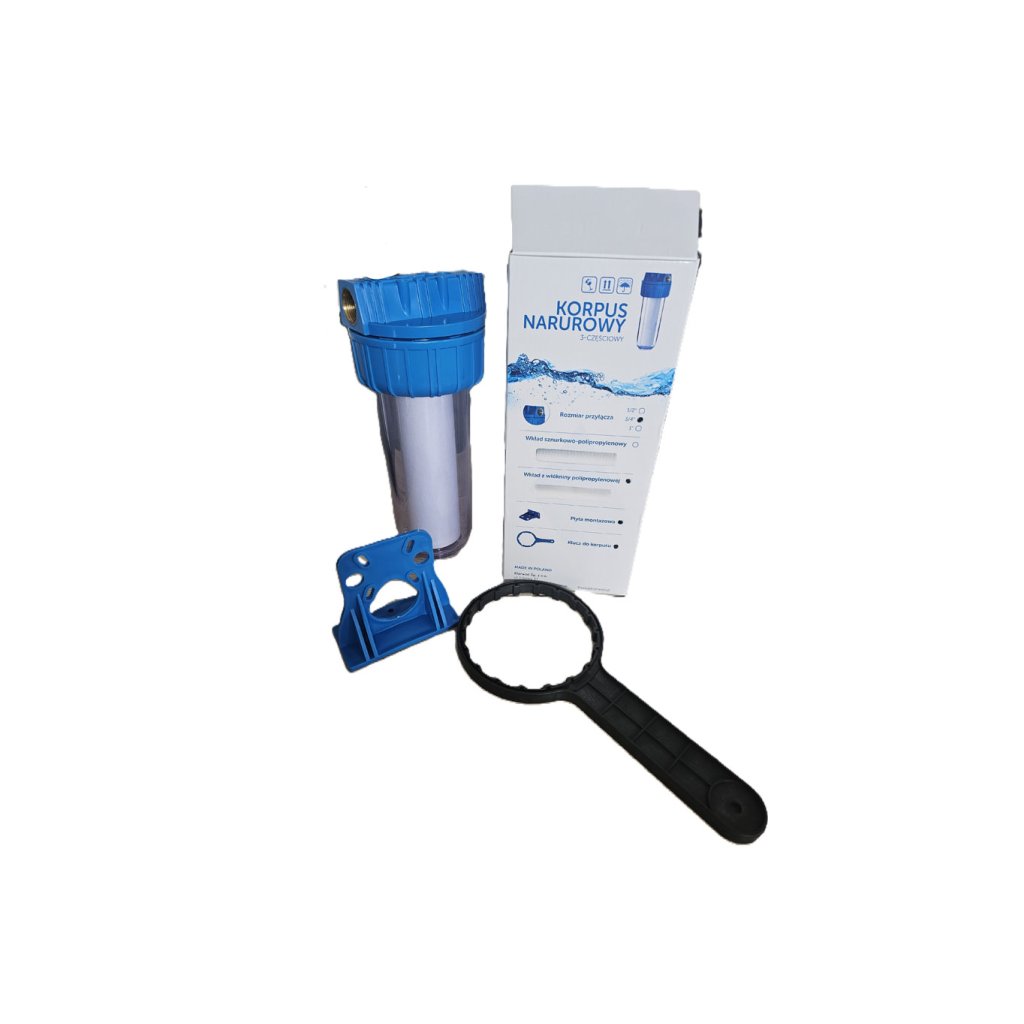 FILTER KLARWOD ST 10 1 8BAR SET - vlozka polypropylen, uchyt, kluc