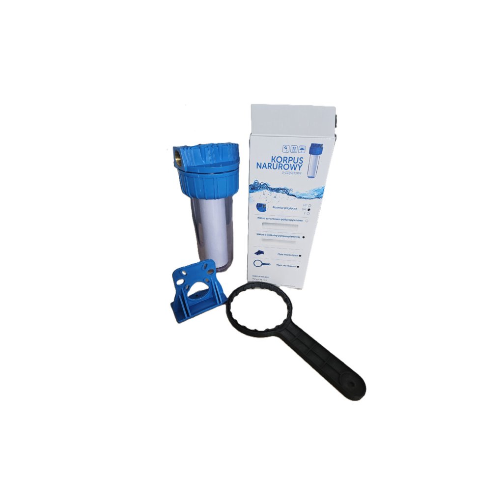Filter KLARWOD ST 10 3/4 8BAR SET - vložka polypropylén, úchyt, kľúč.