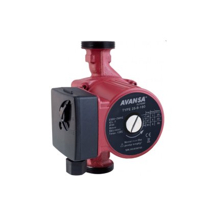 Čerpadlo obehové AVANSA 25/6 180mm