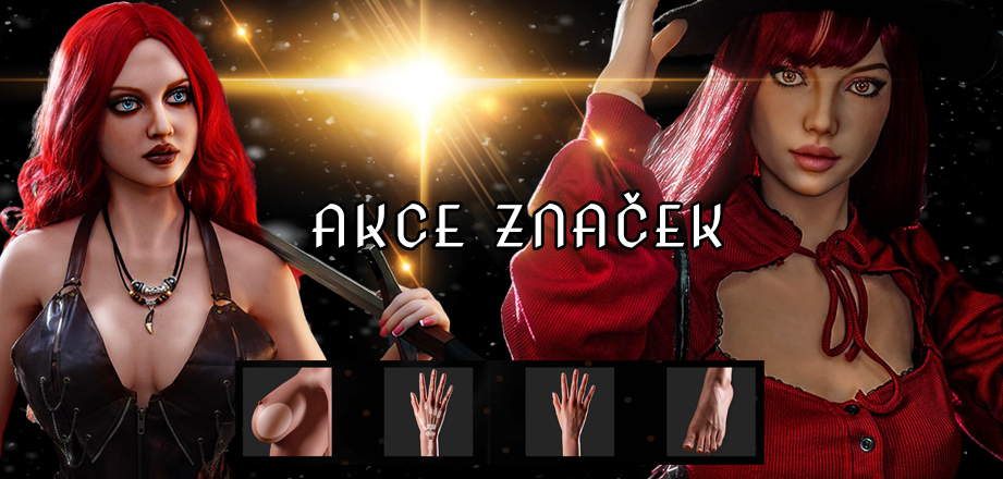 Akce na konfiguraci - značky sexdolls
