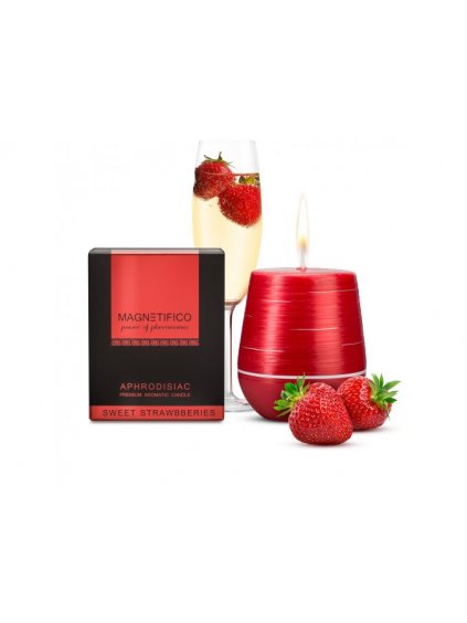 10618 1 magnetifico aphrodisiac candle sweet strawberries afrodiziakalni vonna svicka
