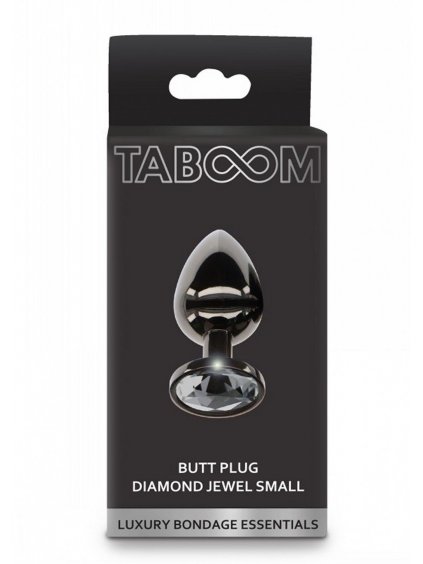 11884 taboom butt plug with diamond jewel small