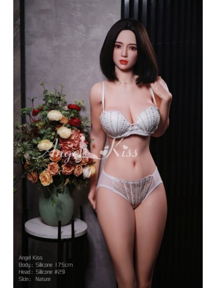 12019 angel kiss doll 175cm d cup hlava c s29 silikonova panna