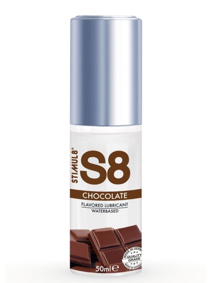 Stimul8 S8 WB Flavored Lube 50ml / żel nawilżający 50ml - Czekolada
