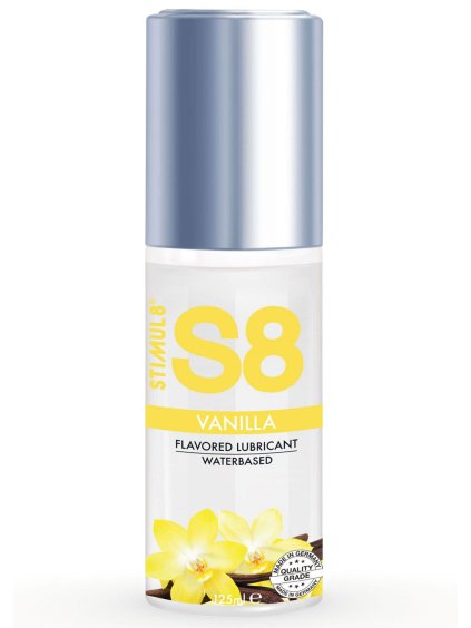 Stimul8 S8 WB Flavored Lube 125ml / Gleitgel 125ml - Vanille