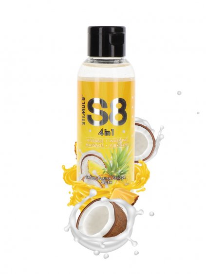 12277 1 stimul8 s8 4 in 1 dessert lube 125ml lubrikacni gel 125ml pineapple