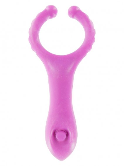 TOYJOY Basics Vibrierender C-Ring zur Klitorisstimulation - Lila