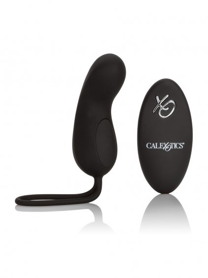 CalExotics Ferngesteuerter Vibrator mit Fernbedienung, wiederaufladbar, Curve – Schwarz