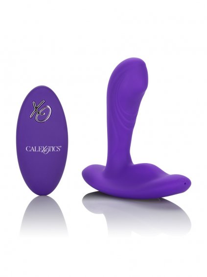CalExotics Remote Controlled Vibes Remote Pinpoint Pleaser - Purple