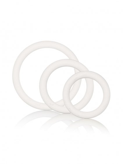 CalExotics Rings Gummiring - 3-teiliges Set - Weiß