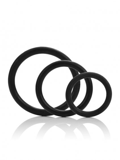 CalExotics Tri-Ringe - Schwarz