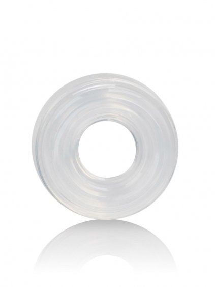 CalExotics Rings Premium Silicone Ring Medium - Transparent
