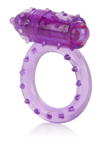 CalExotics Rings One Touch Nubby - Purple